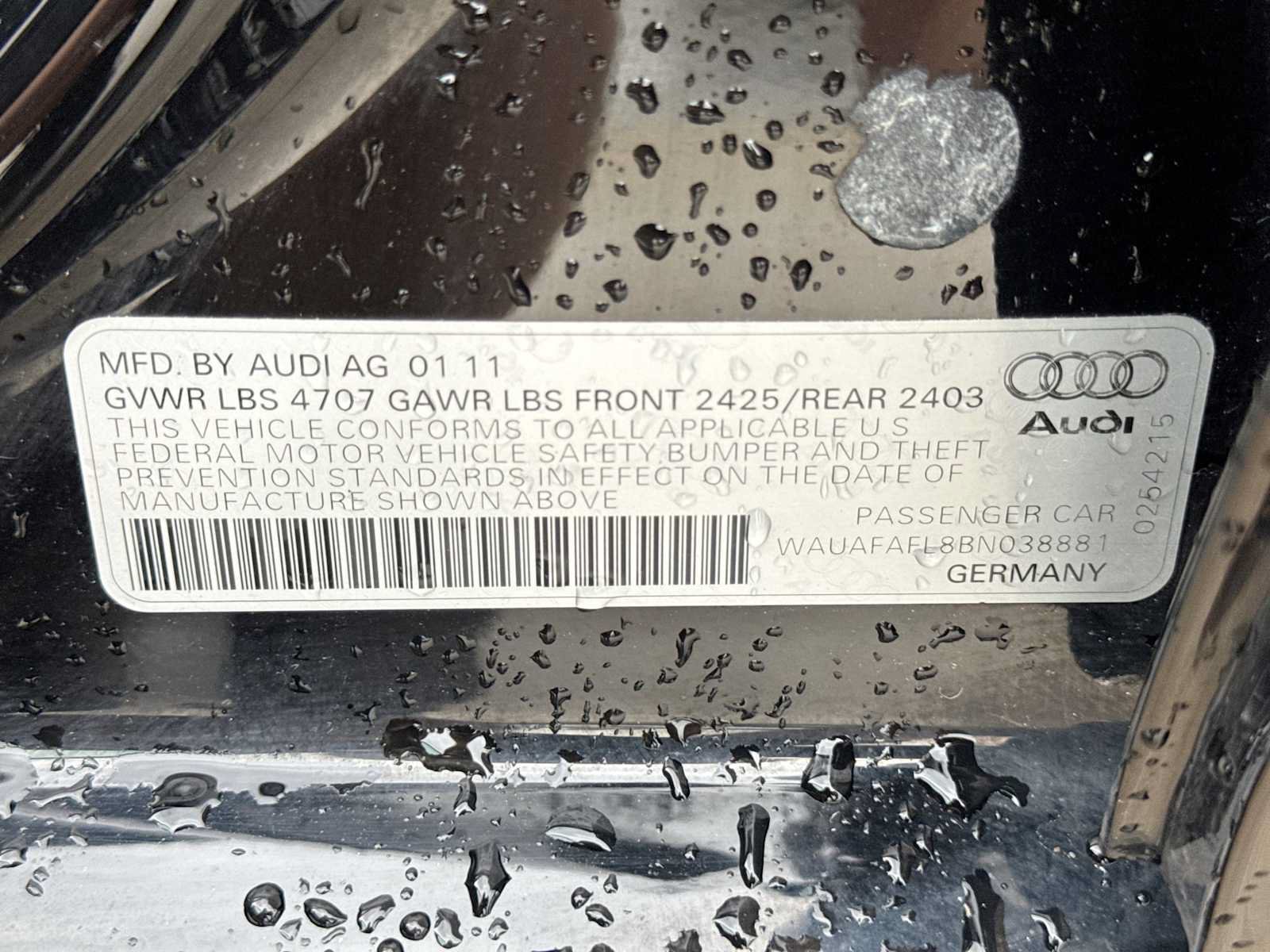 Used 2011 Audi A4 2.0T Premium w/ 18" Sport Pkg FWD image 22