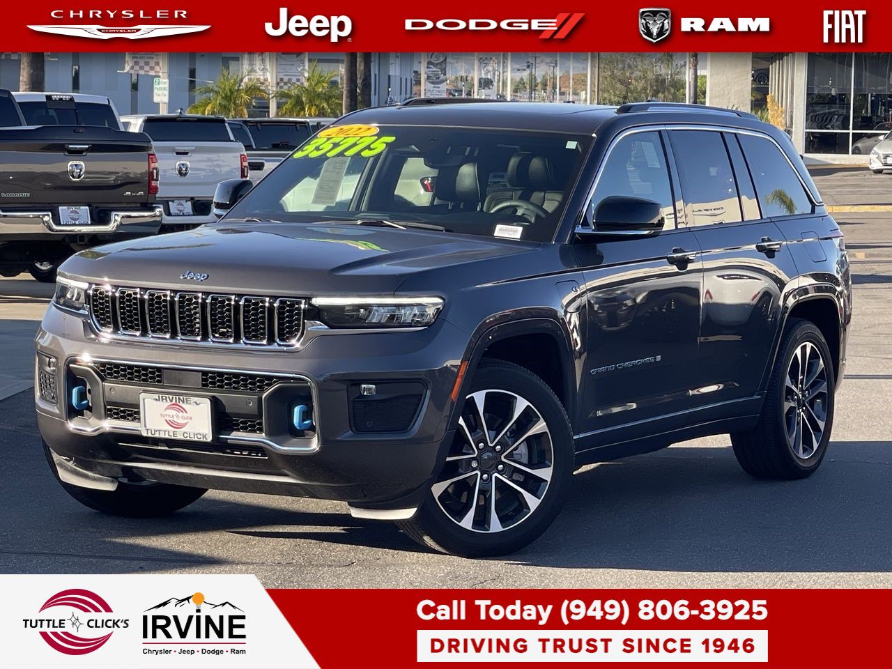 Used 2022 Jeep Grand Cherokee Overland image 1