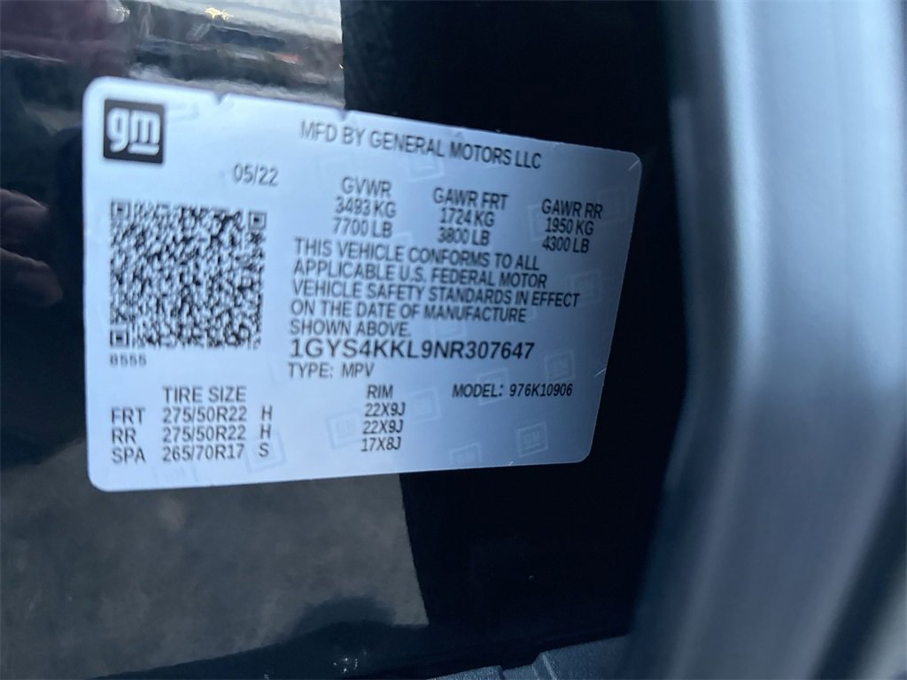 Used 2022 Cadillac Escalade ESV Premium Luxury image 27