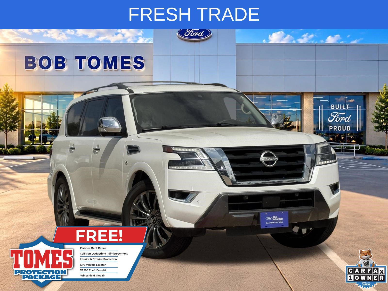Used 2022 Nissan Armada Platinum w/ Captain's Chairs Package