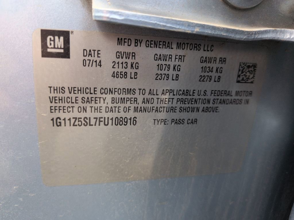 Used 2015 Chevrolet Impala LS FWD image 29