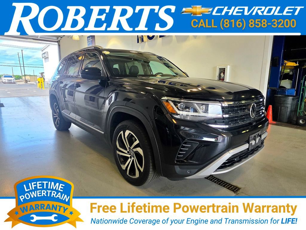 Used 2021 Volkswagen Atlas SEL Premium AWD/4WD image 1