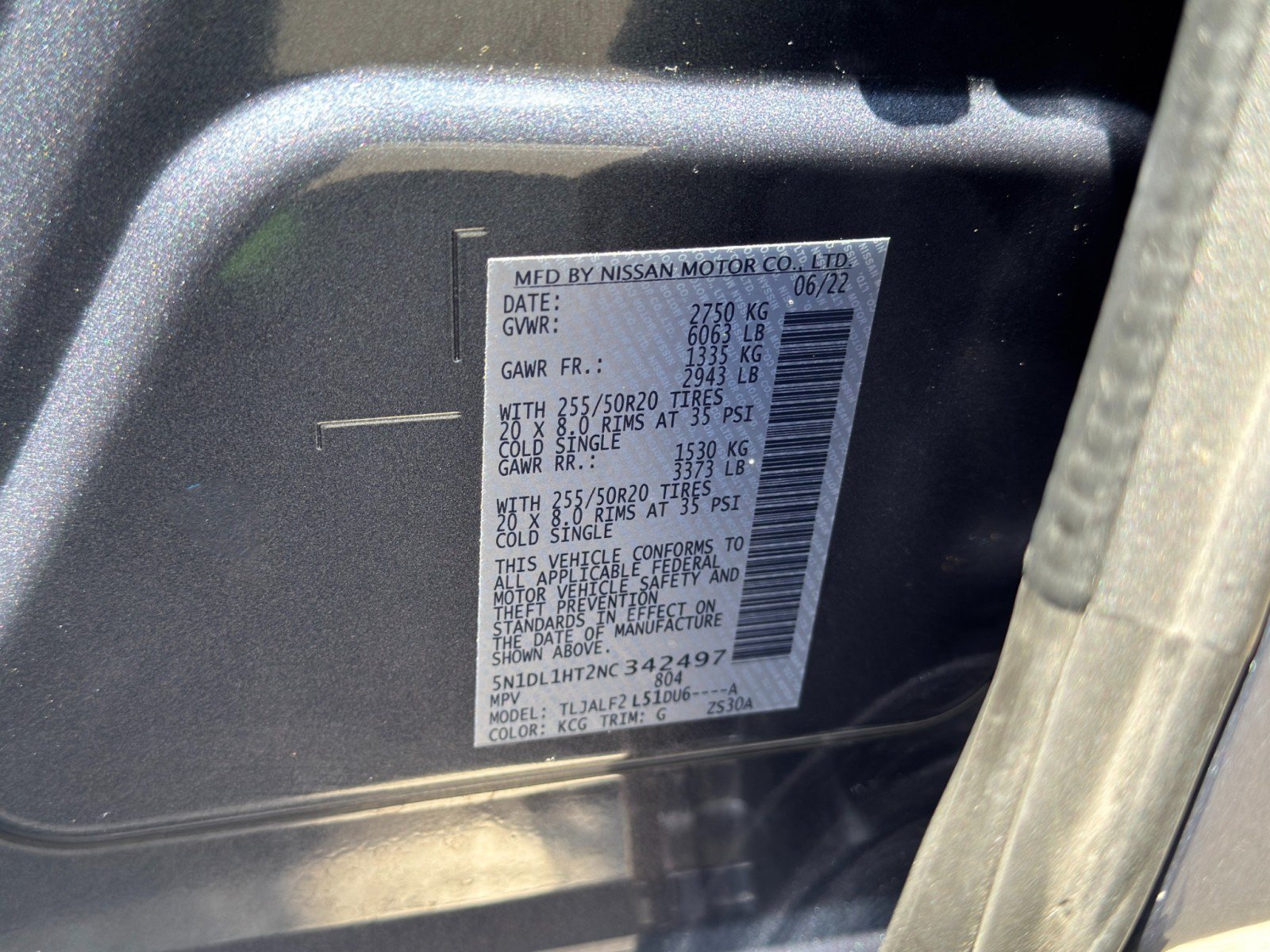 Used 2022 INFINITI QX60 Autograph w/ Cargo Package FWD image 50