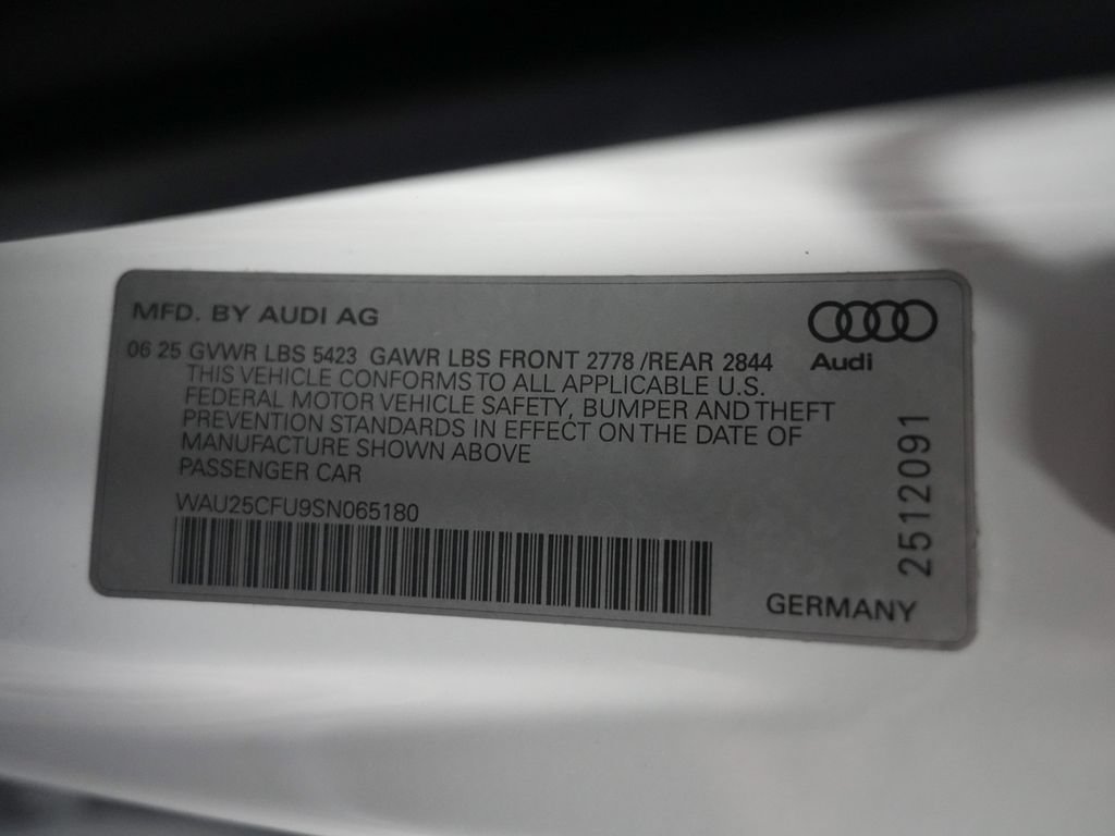 Used 2025 Audi S5 Premium Plus w/ Premium Plus Package AWD/4WD image 15
