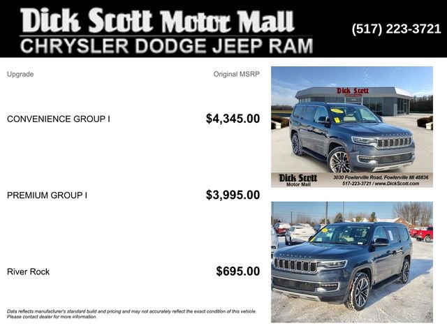 Certified 2024 Jeep Wagoneer Series II w/ Convenience Group I image 5