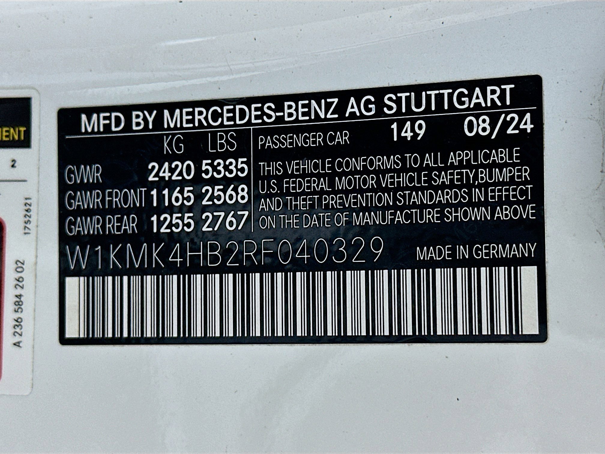 Used 2024 Mercedes-Benz CLE 300 4MATIC Cabriolet image 12
