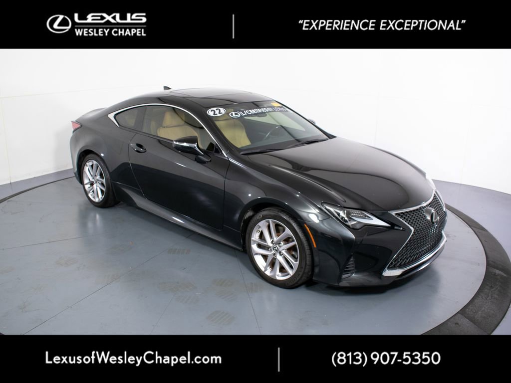 Used 2022 Lexus RC 300 w/ Accessory Package RWD image 2