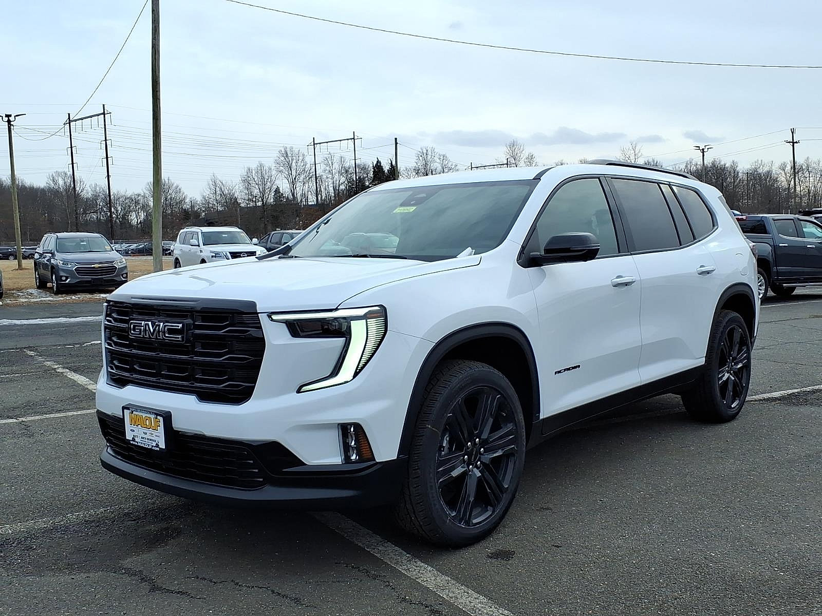 New 2026 GMC Acadia Elevation w/ Black Edition AWD/4WD image 3