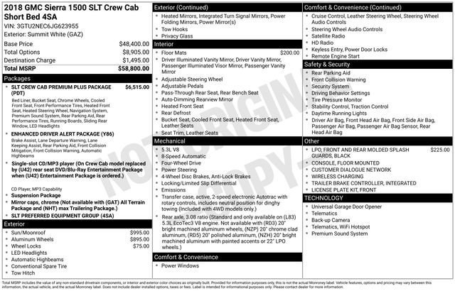 Used 2018 GMC Sierra 1500 SLT image 5