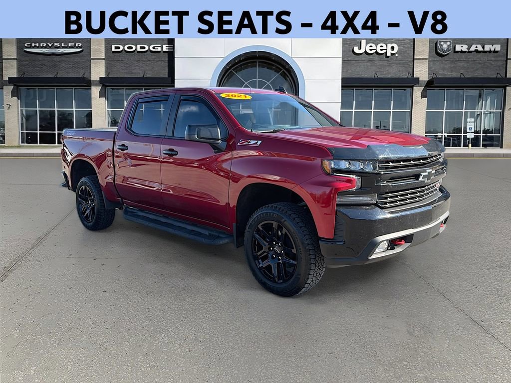 Used 2021 Chevrolet Silverado 1500 LT Trail Boss w/ Bed Protection Package image 1