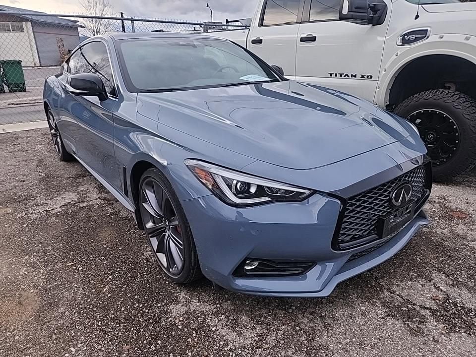 Used 2022 INFINITI Q60 Red Sport 400 w/ Proactive Package image 1