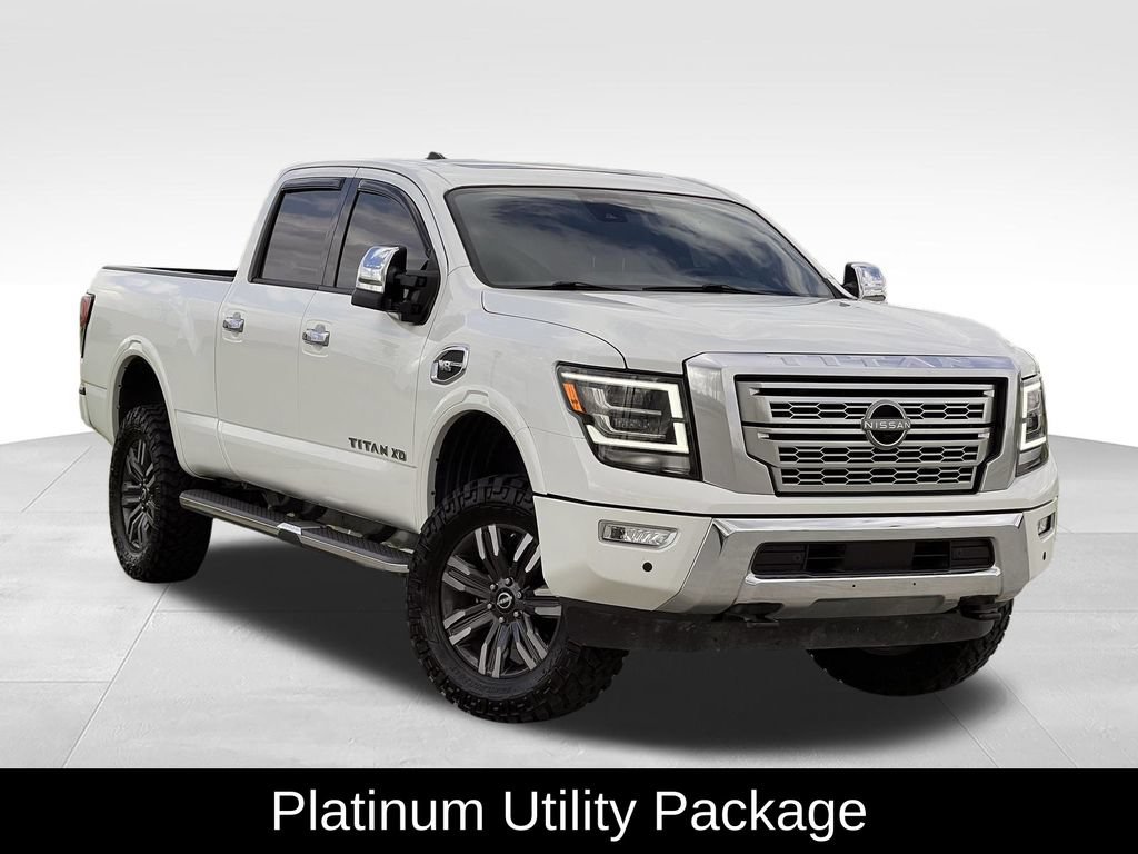 Used 2023 Nissan Titan Platinum Reserve w/ Moonroof Package AWD/4WD video 2