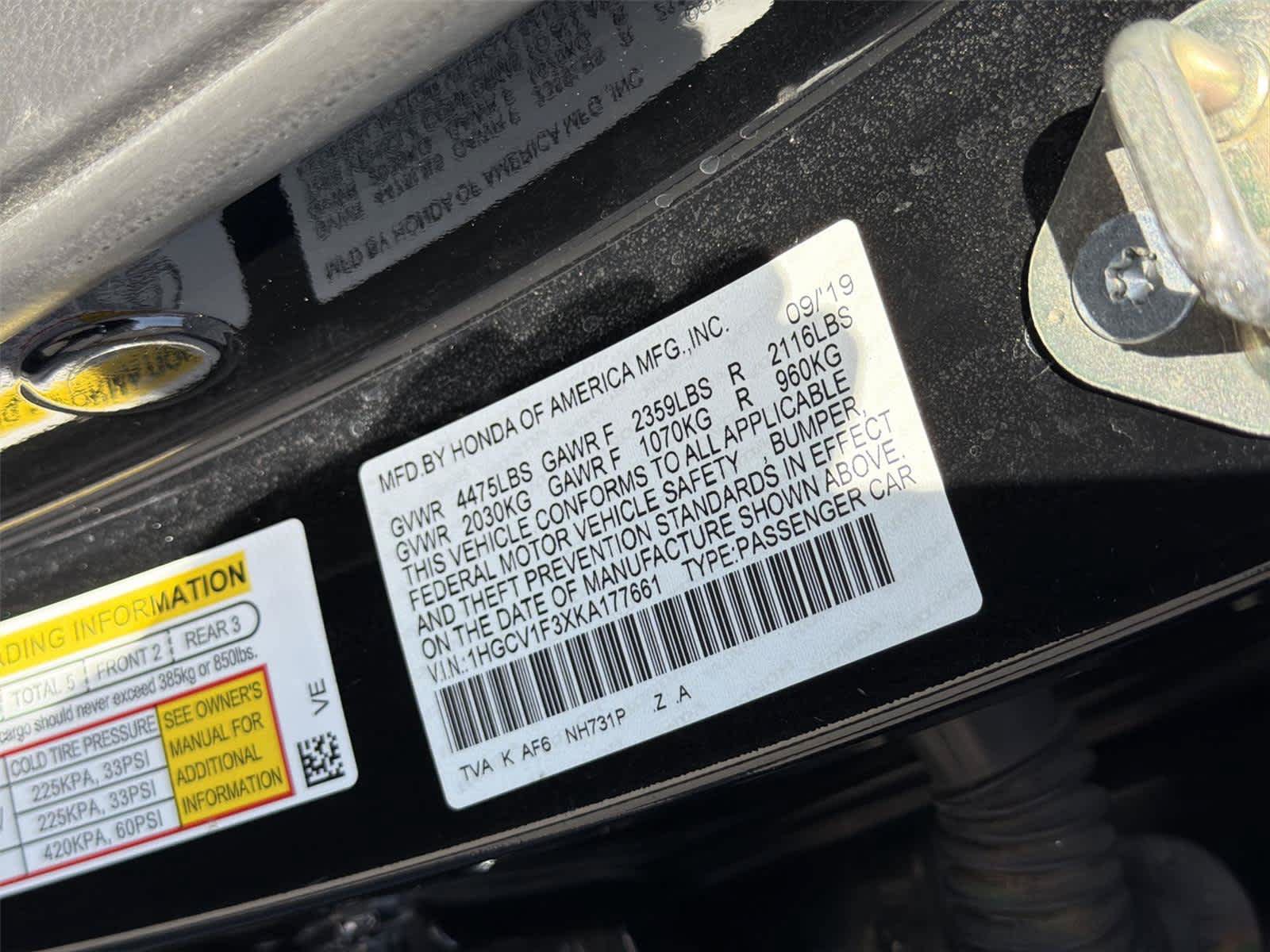 Used 2019 Honda Accord Sport image 22