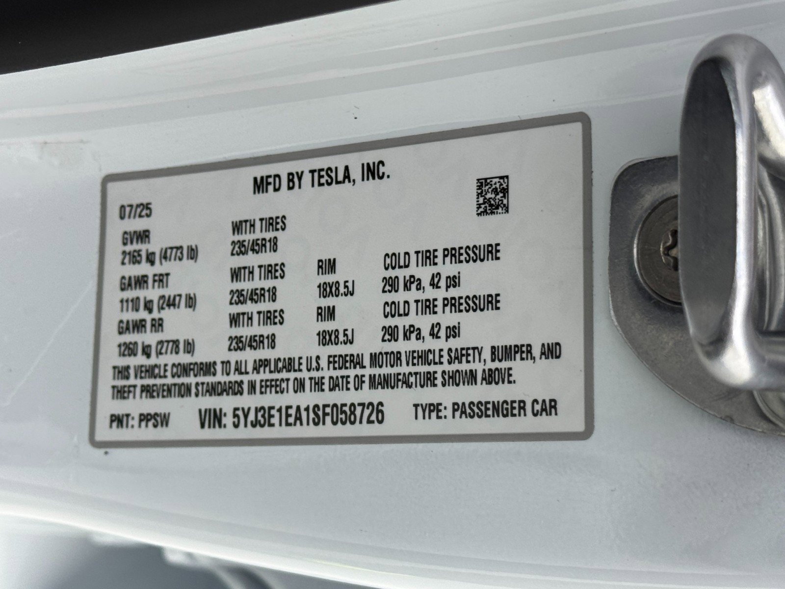 Used 2025 Tesla Model 3 Long Range image 49