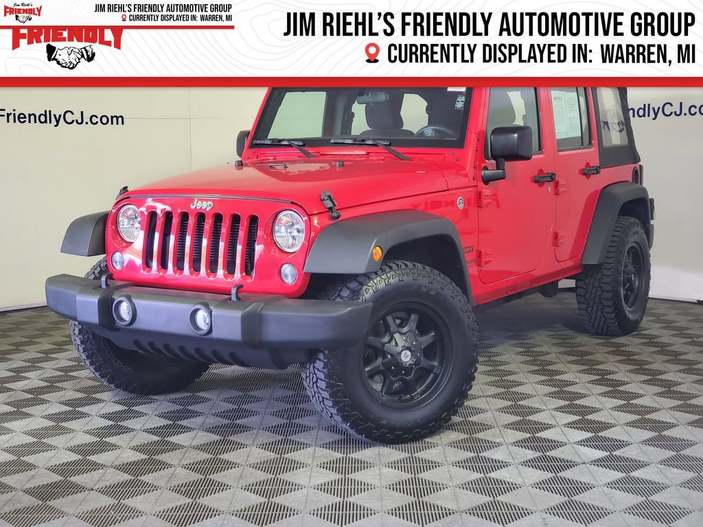 Used 2017 Jeep Wrangler Unlimited Sport