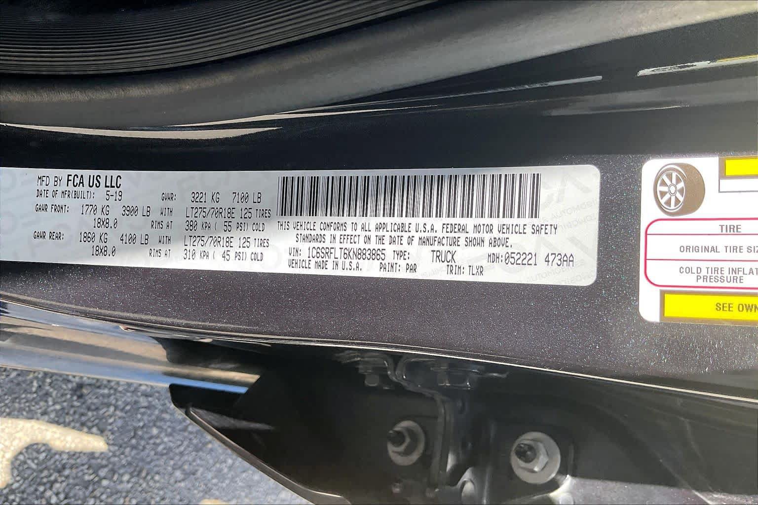 Used 2019 RAM 1500 Rebel w/ Rebel Level 2 Equipment Group AWD/4WD image 34