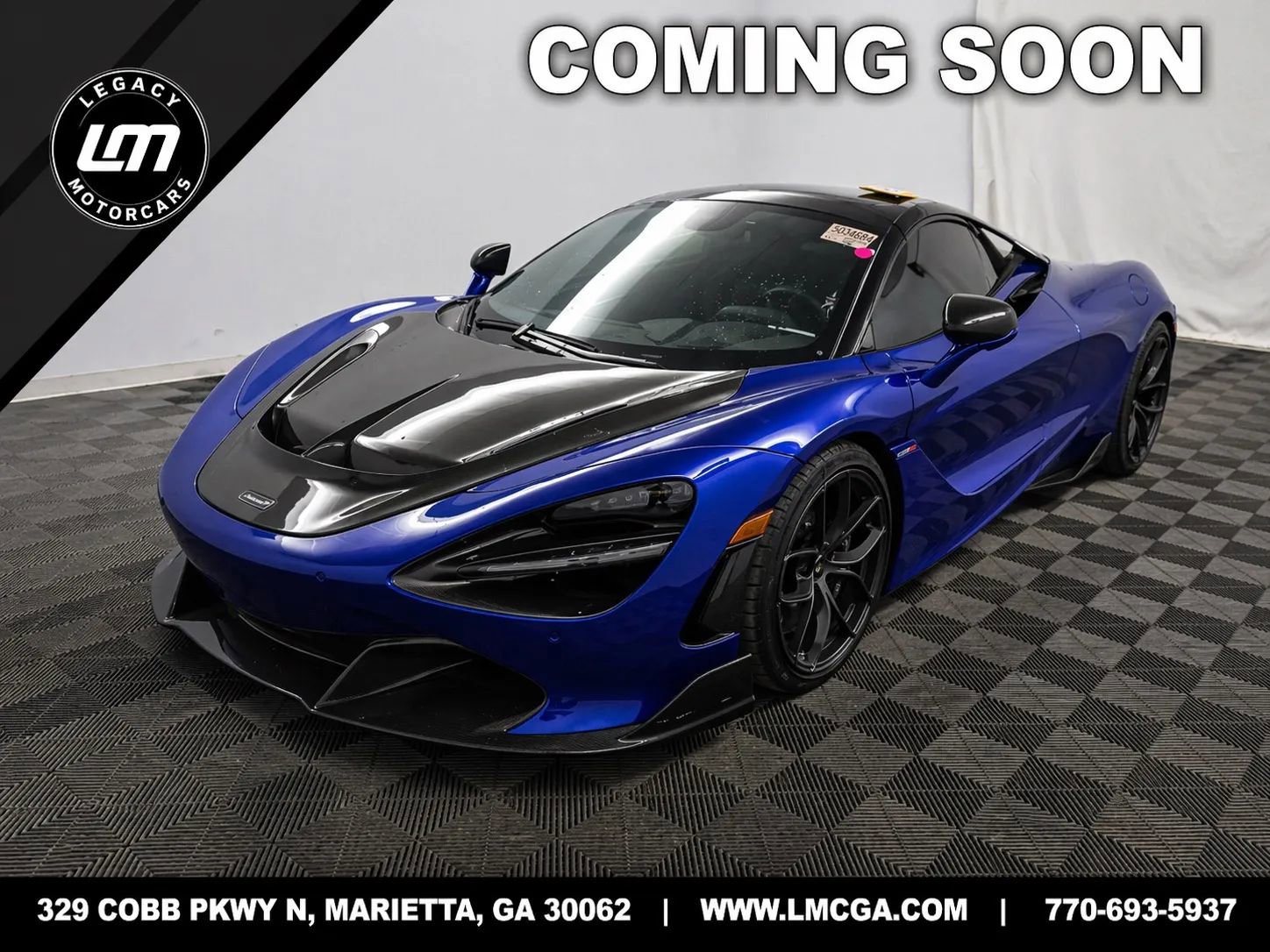Used 2020 McLaren 720S Spider RWD image 1