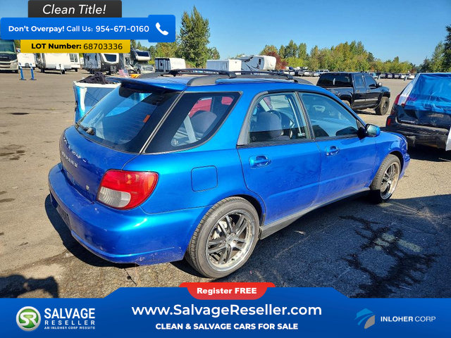 Used 2003 Subaru Impreza WRX Wagon AWD/4WD image 4