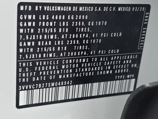 Used 2025 Volkswagen Taos SE AWD/4WD image 35