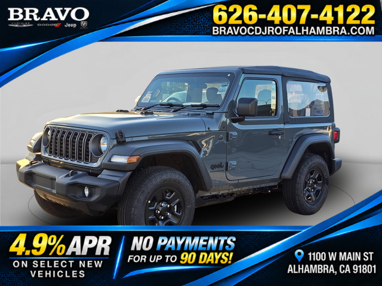 New 2026 Jeep Wrangler Sport AWD/4WD image 1