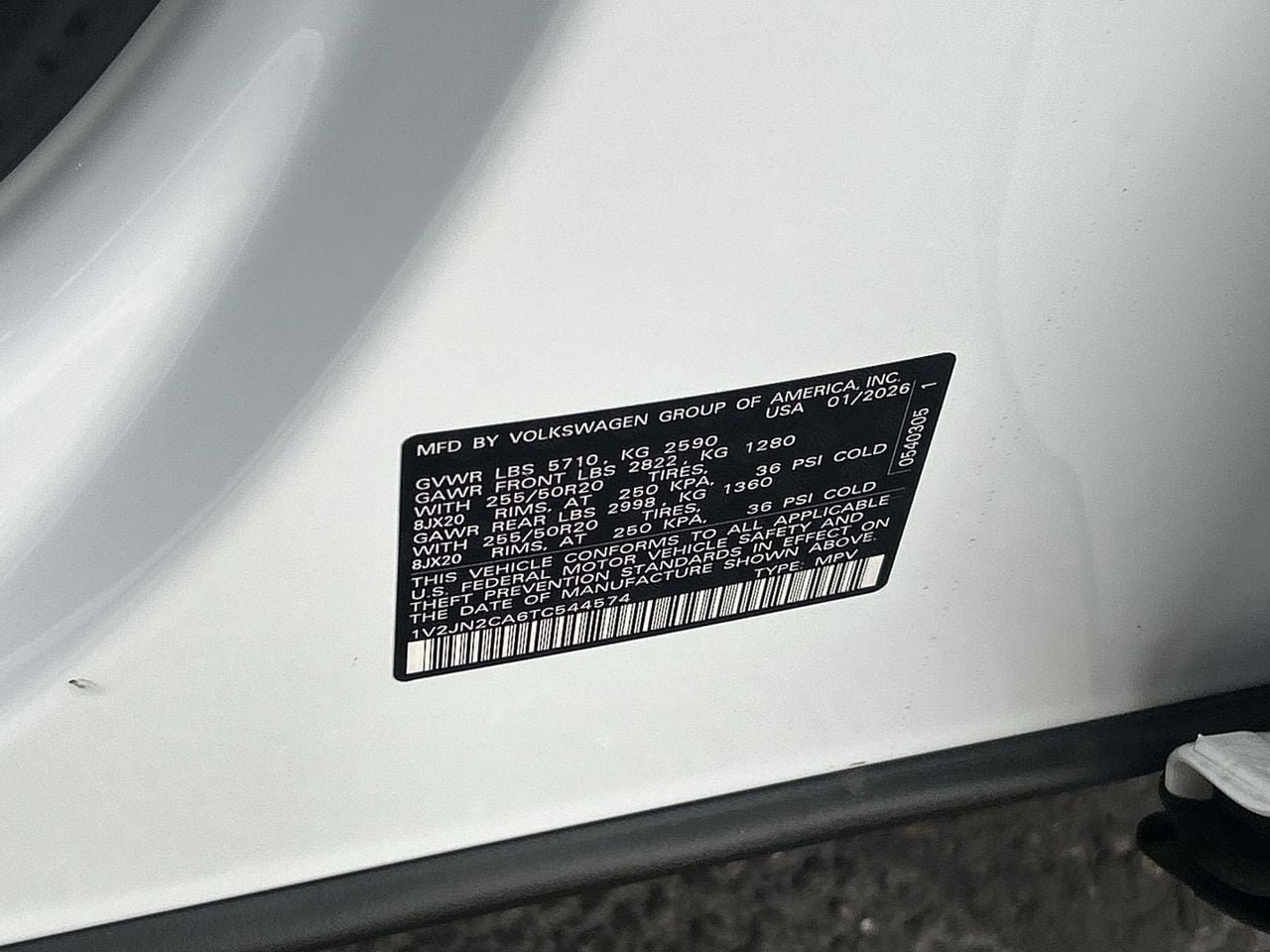 New 2026 Volkswagen Atlas SE FWD image 28