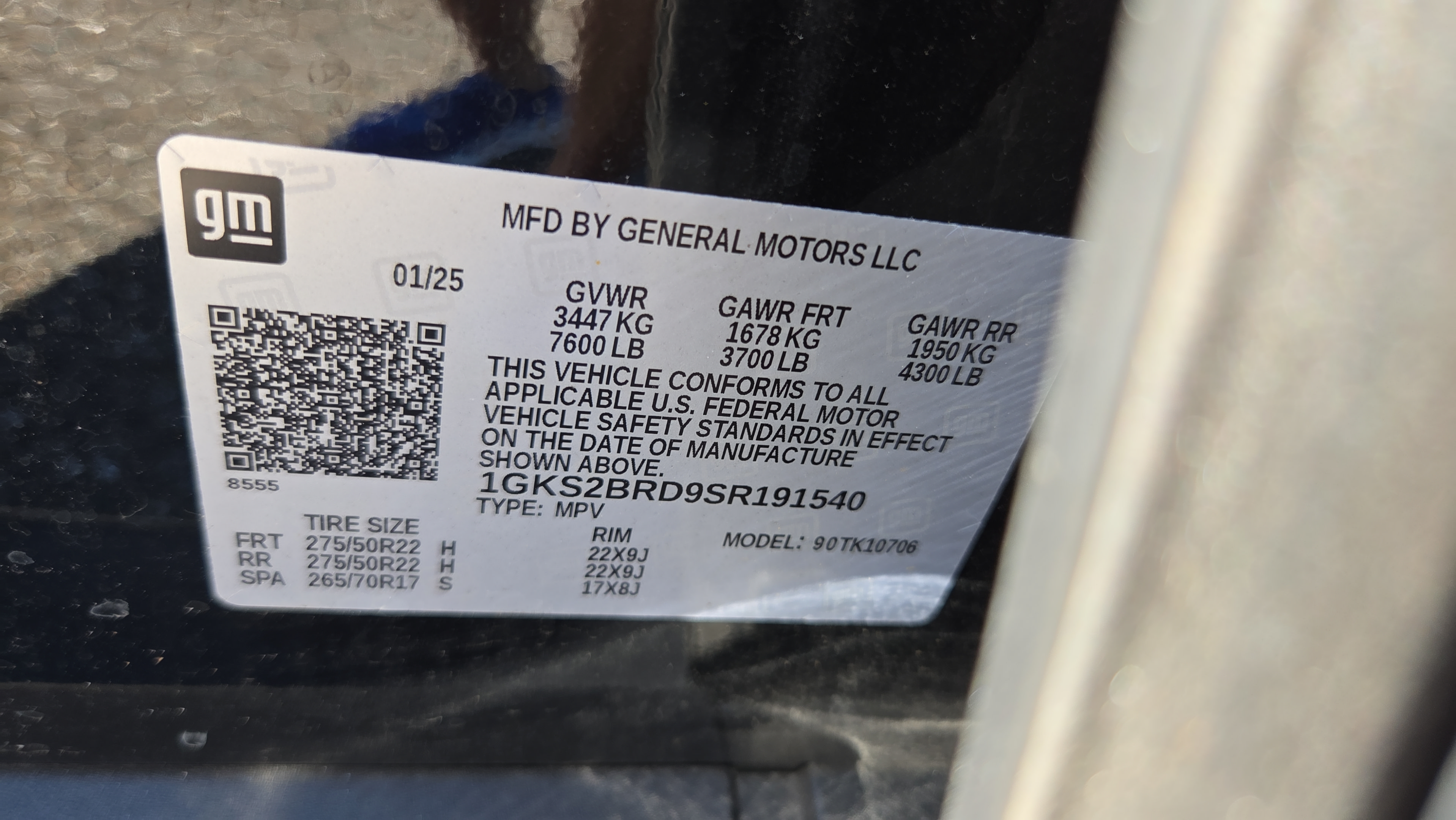 Certified 2025 GMC Yukon Elevation AWD/4WD image 16