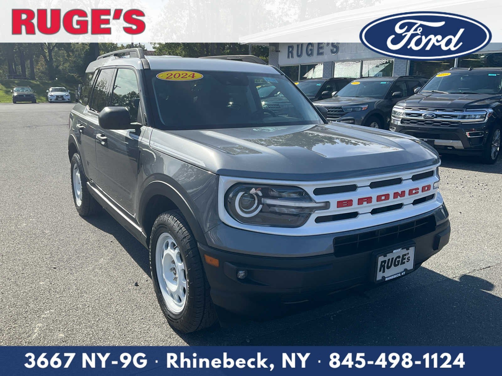 Certified 2024 Ford Bronco Sport Heritage w/ Heritage Convenience Package