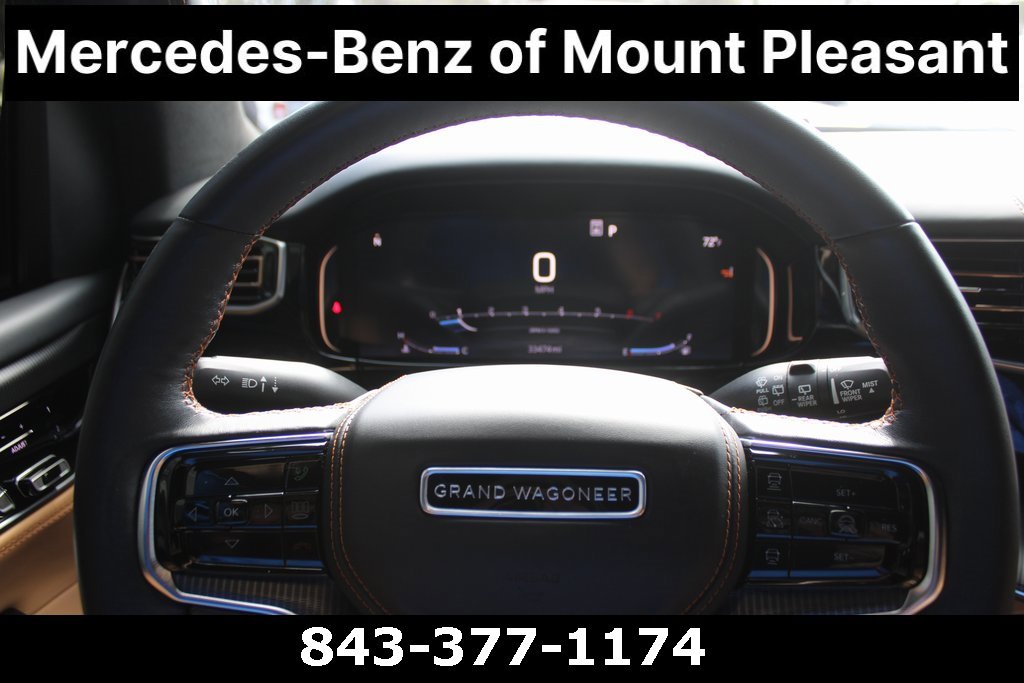 Used 2023 Jeep Grand Wagoneer L Series III w/ Rear Seat Video Group 1 image 32