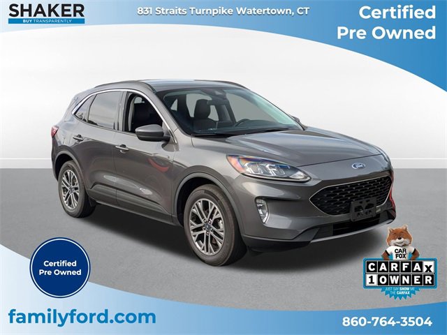 Certified 2021 Ford Escape SEL
