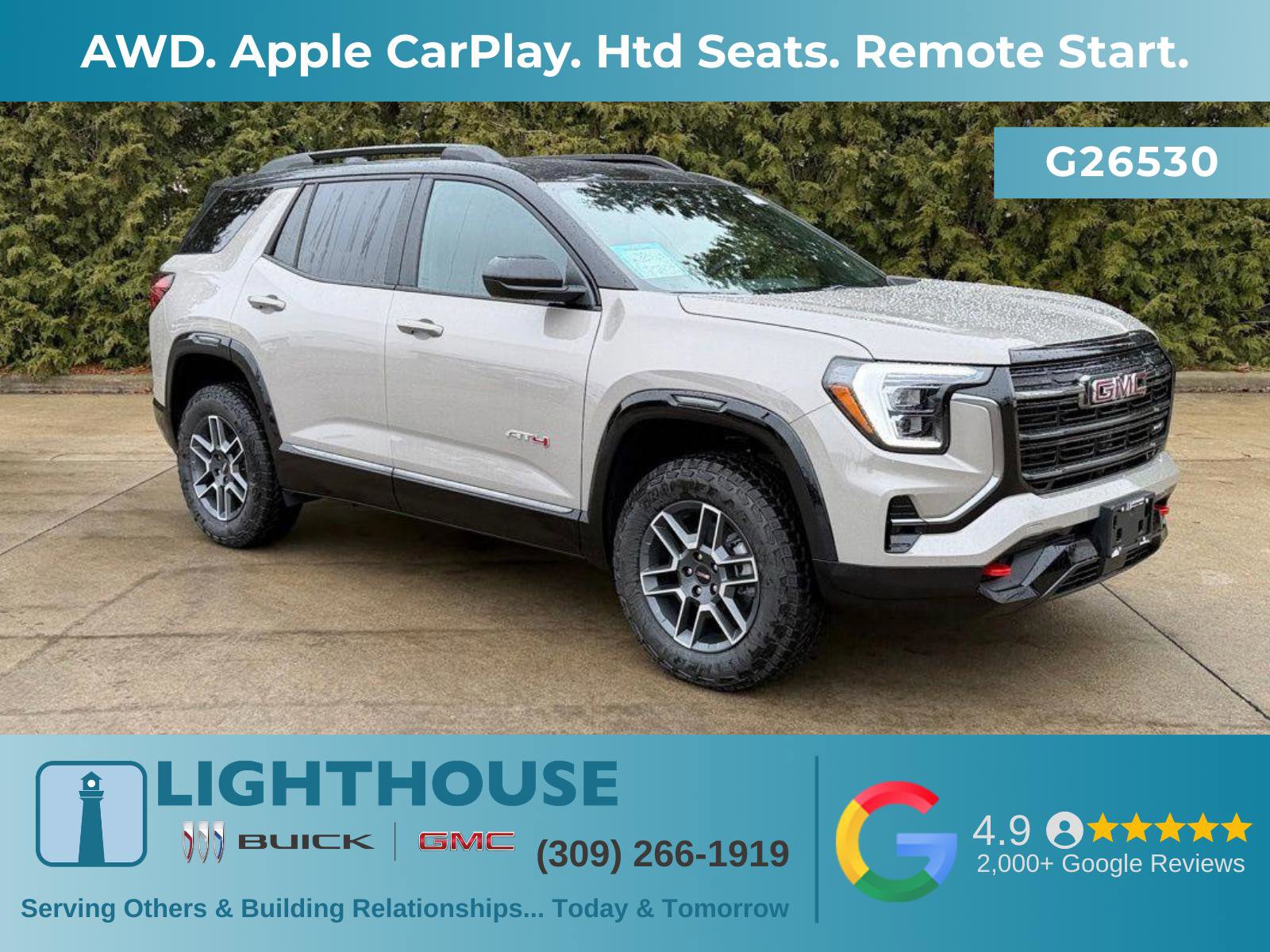 New 2026 GMC Terrain AT4 w/ LPO, Floor Liner Package