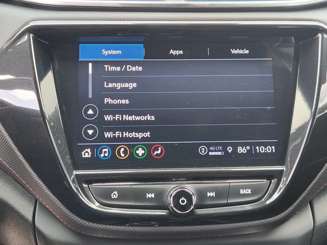 Used 2022 Chevrolet TrailBlazer RS w/ Technology Package FWD image 17