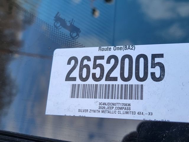 New 2026 Jeep Compass Limited AWD/4WD image 37