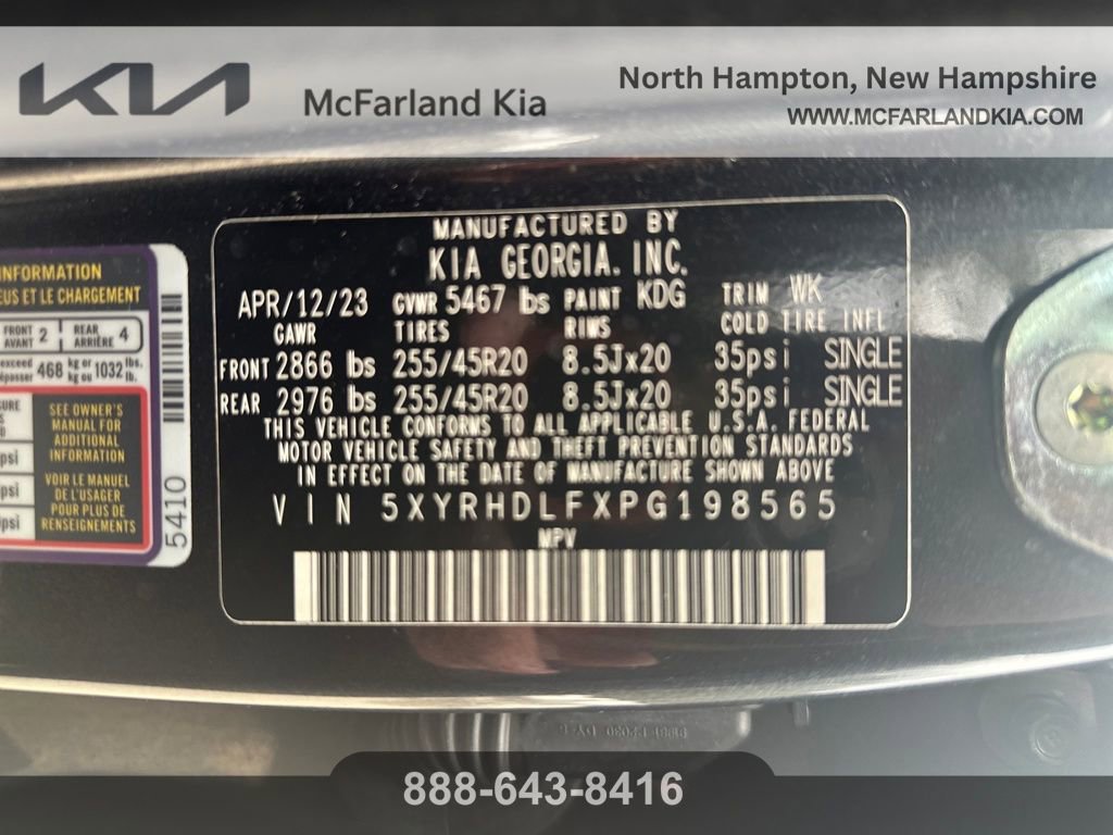 Used 2023 Kia Sorento X-Line EX image 23