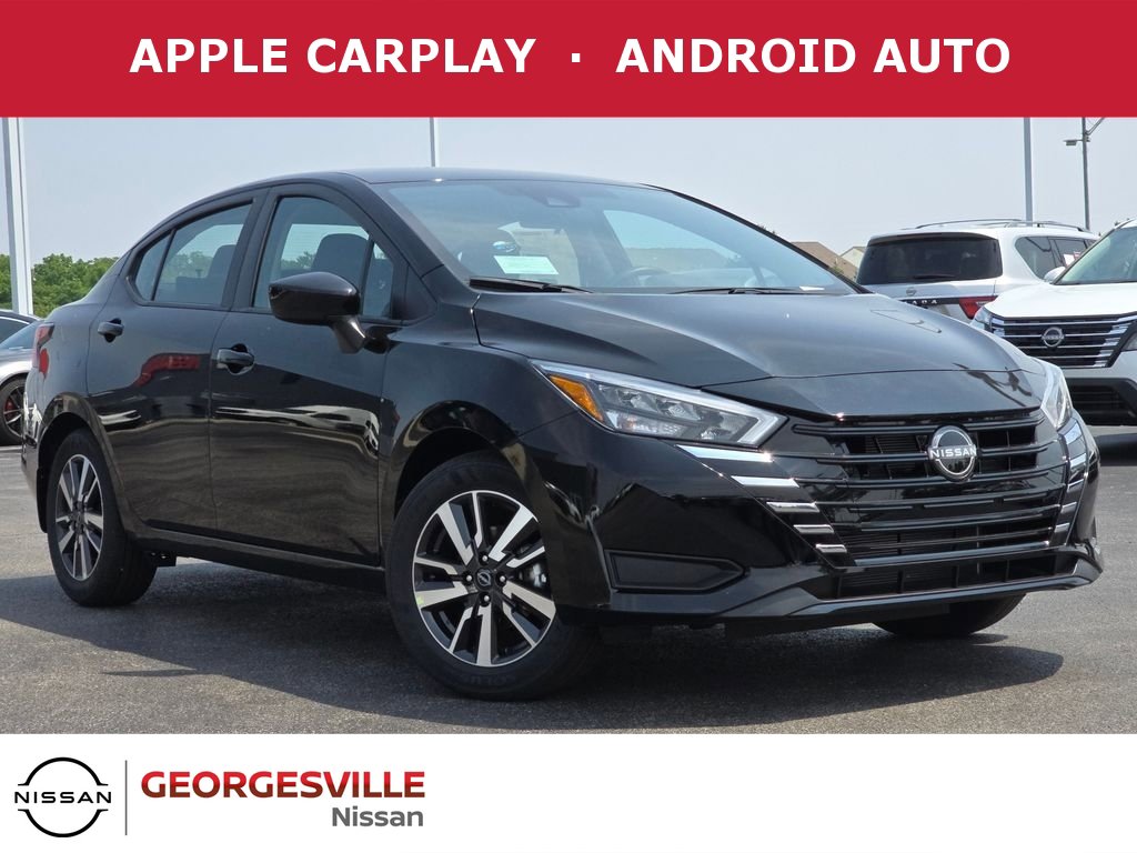New 2025 Nissan Versa SV w/ Trunk Package