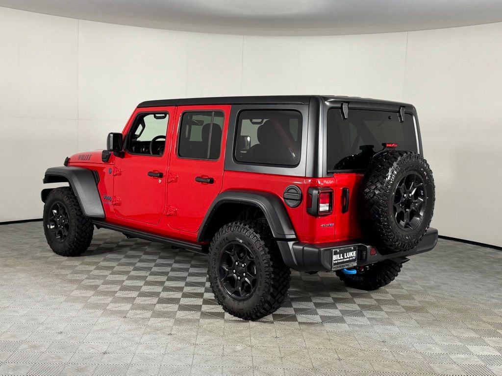 Certified 2023 Jeep Wrangler Willys 4xe w/ 8.4" Radio Group image 9