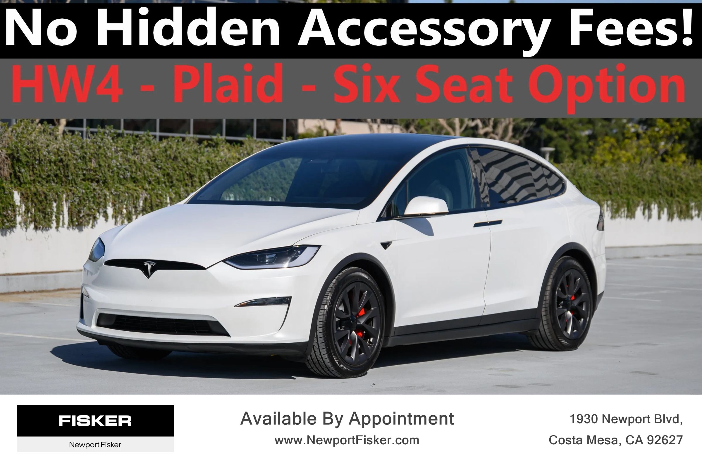 Used 2023 Tesla Model X Plaid AWD/4WD image 1