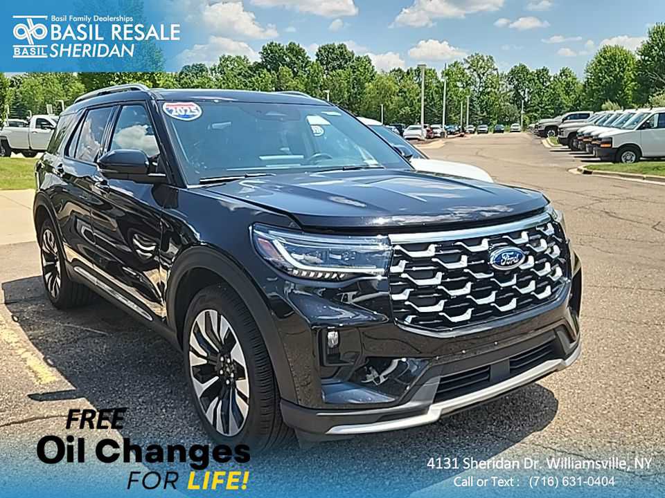 Used 2025 Ford Explorer Platinum w/ LUX Leather Package