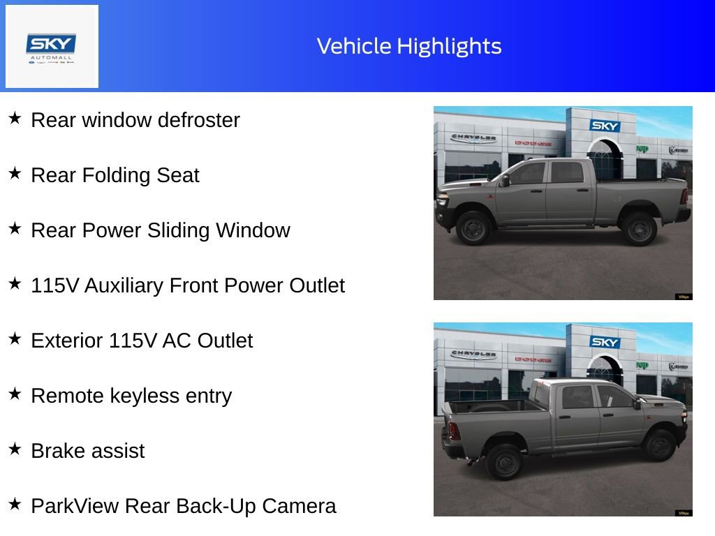 New 2025 RAM 2500 Tradesman image 20