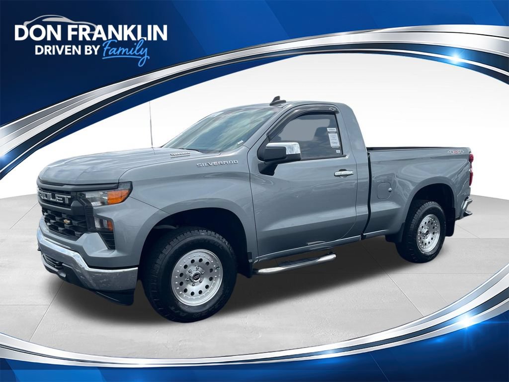 Used 2024 Chevrolet Silverado 1500 W/T w/ WT Value Package AWD/4WD image 1