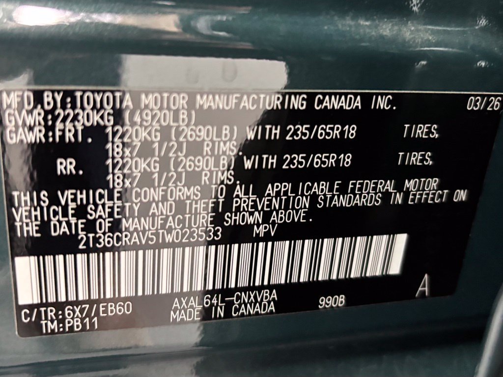 Used 2026 Toyota RAV4 AWD image 11
