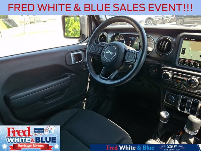 Used 2021 Jeep Wrangler Unlimited Sport w/ Sun And Sound Package AWD/4WD image 14