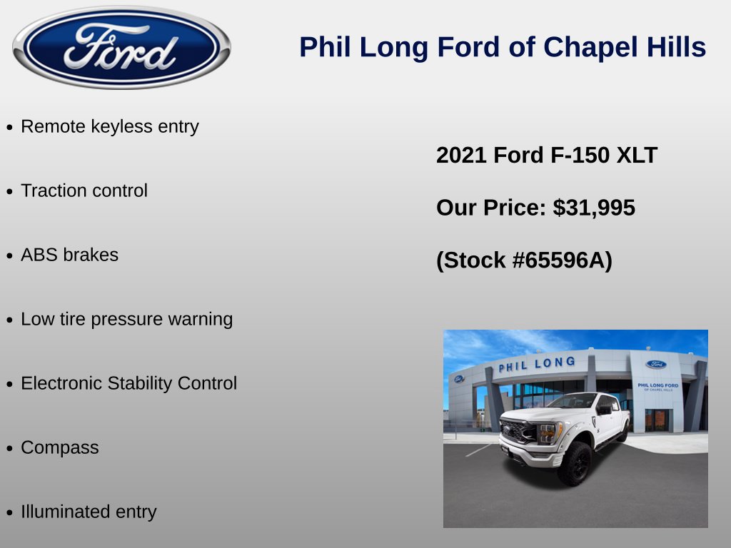 Used 2021 Ford F150 XLT w/ Equipment Group 302A High AWD/4WD image 37