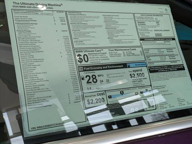 New 2026 BMW 430i xDrive Convertible image 18