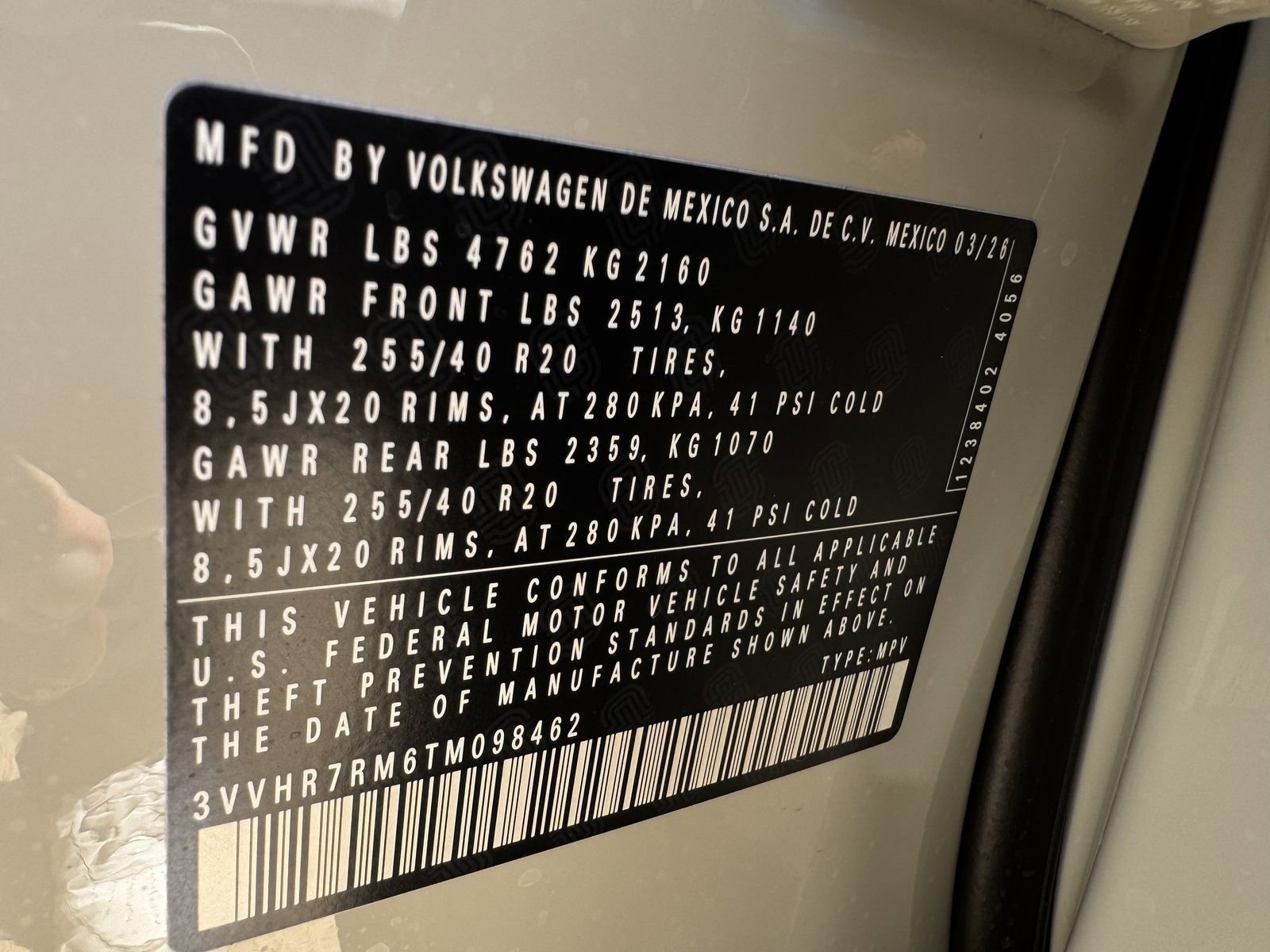 New 2026 Volkswagen Tiguan SE R-Line FWD image 29