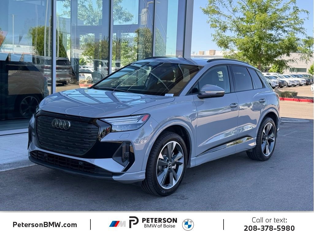 Used 2023 Audi Q4 e-tron Prestige w/ Black Optic Package AWD/4WD image 1