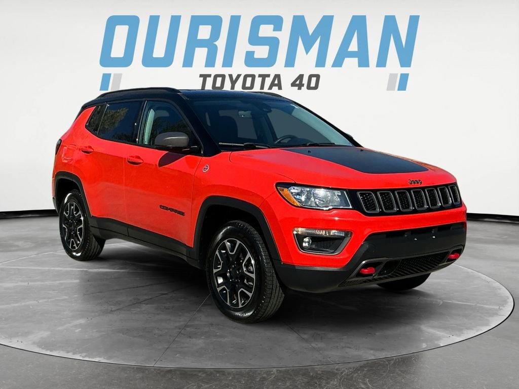 Used 2021 Jeep Compass Trailhawk AWD/4WD image 1