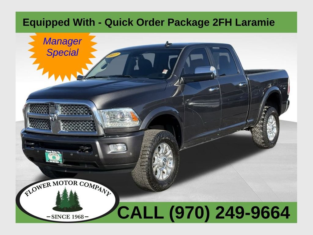 Used 2017 RAM 2500 Laramie w/ Off Road Package