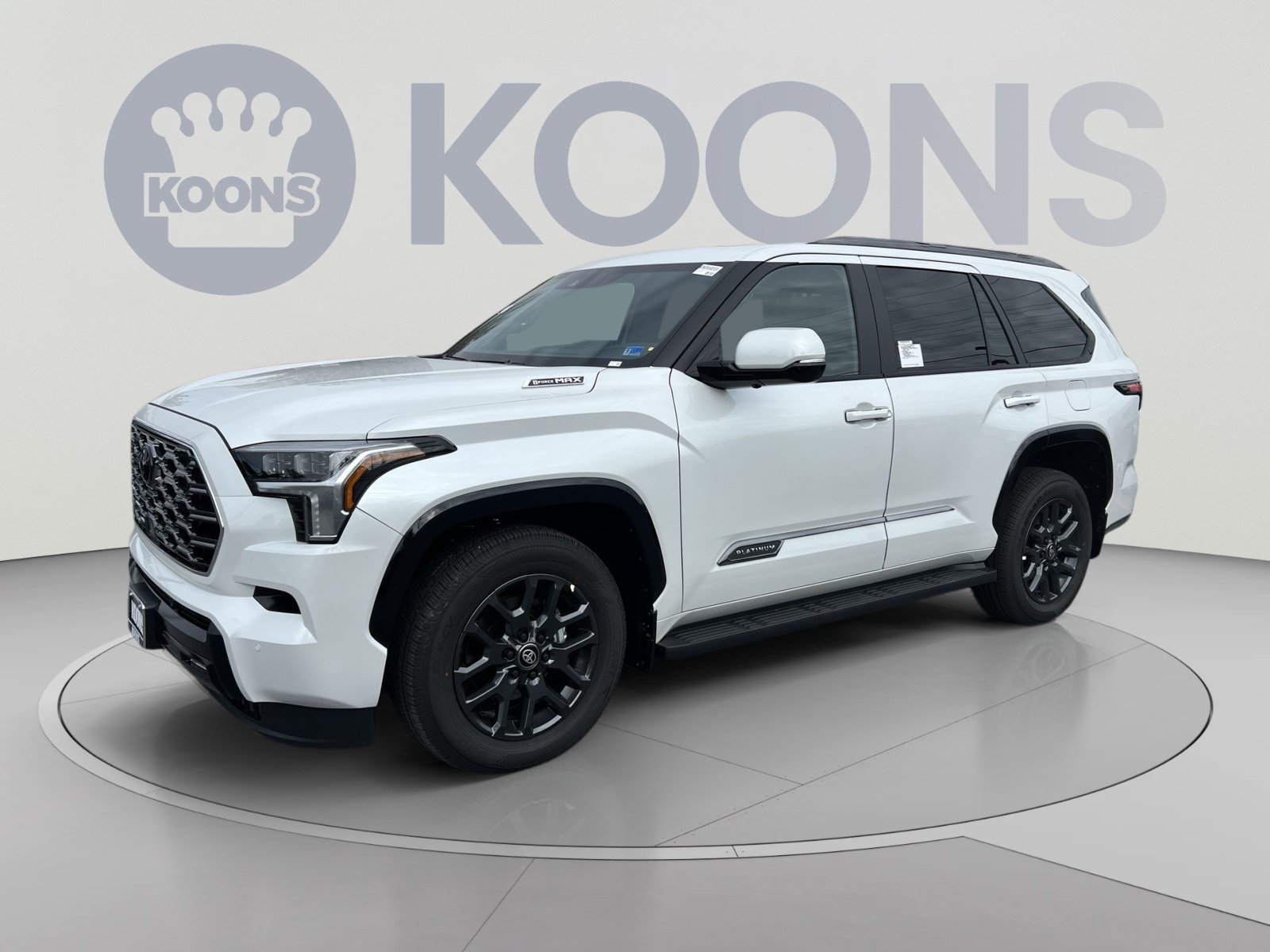 New 2026 Toyota Sequoia Platinum