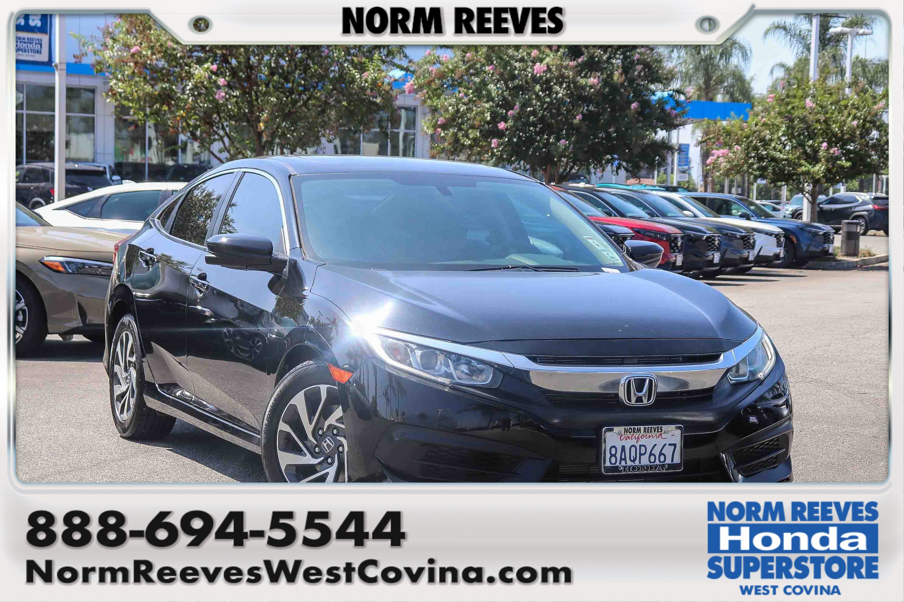 Certified 2017 Honda Civic EX