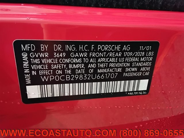 Used 2002 Porsche Boxster S image 15